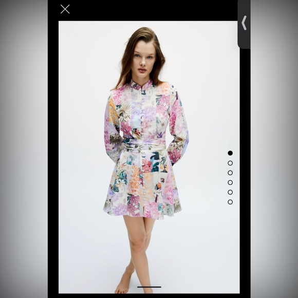 Zara Dresses Zara Floral Print Dress Poshmark